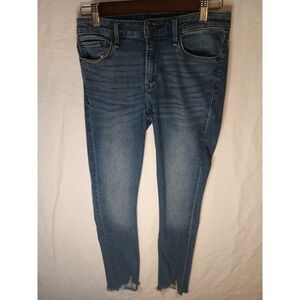 Abercrombie & Fitch Women's The Super Skinny Ankle Mid Rise Jeans Size 26 / 2